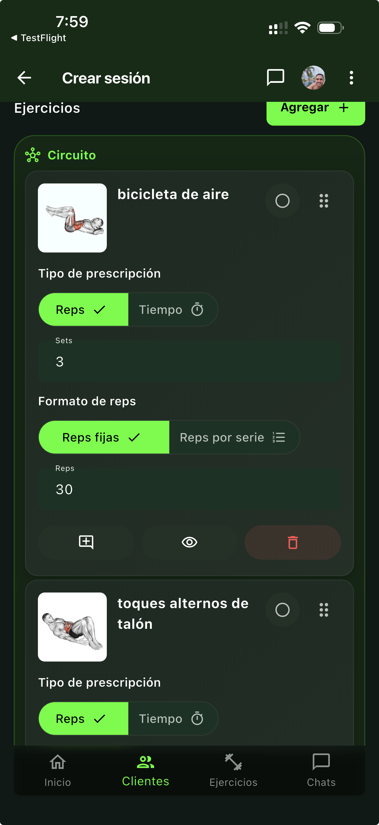 La jornada completa del trainer.